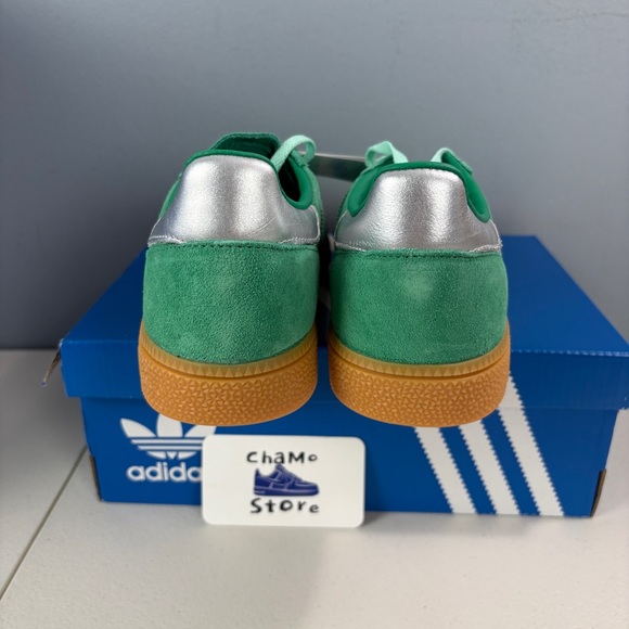Adidas Handball Spezial Sneaker Shoes Court Green Mint Gum JS2908 Women's Sz - Picture 4 of 10